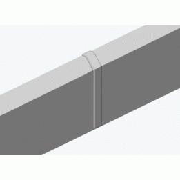 Efapel 10104ABR Скоба на стык, 110х20