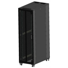 Шкаф серверный 19" 42U 800x1200, дверь перфорированная, черный (RAL 9005), RM02-0812.42.03