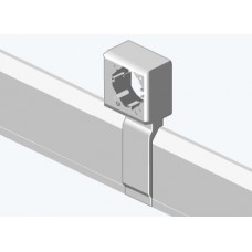 Efapel 10107ABR Отвод для внешней розетки 110х20