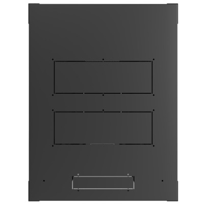 Шкаф телекоммуникационный напольный Lite 19" 18U 600x800x947 (ШxГxВ) дверь перф.-металл черный (RAL 9005), SRM02-6080.18.03.01-BK