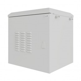 Шкаф климатический настенный ip54 19" 12U 600x600x663 (ШxГxВ) серый (RAL 7035), SRT01-6060.12-GY