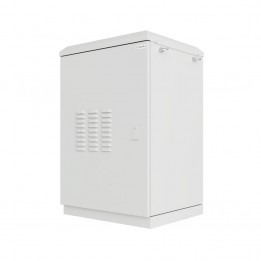 Шкаф климатический напольный ip54 19" 18U 600x600x1032 (ШxГxВ) серый (RAL 7035), SRT03-6060.18-GY