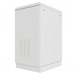 Шкаф климатический напольный ip54 19" 22U 600x830x1205 (ШxГxВ) серый (RAL 7035), SRT03-6080.22-GY