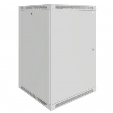 Шкаф телекоммуникационный настенный Prime 19" 20U 600x600x990 (ШxГxВ) дверь металл серый (RAL 7035), SRW01-6060.20.01-GY