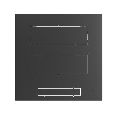 Шкаф телекоммуникационный настенно-напольный Univers 19" 22U 600x650x1040 (ШxГxВ) дверь стекло черный (RAL 9005), SRW02-6065.22.02-BK