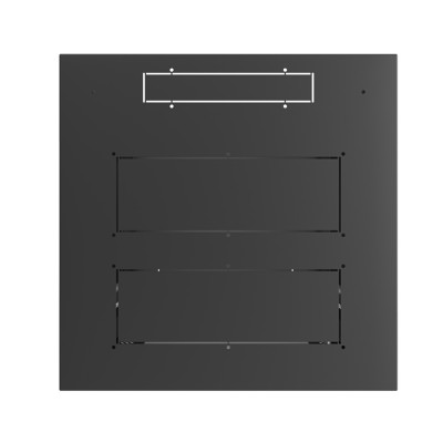 Шкаф телекоммуникационный настенно-напольный Univers 19" 22U 600x650x1040 (ШxГxВ) дверь стекло черный (RAL 9005), SRW02-6065.22.02-BK