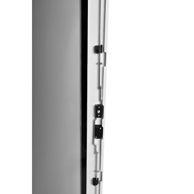 Шкаф телекоммуникационный напольный 19" 38U 600x1000, дверь стекло, черный (RAL 9005), ЦМО ШТК-М-38.6.10-1ААА-9005