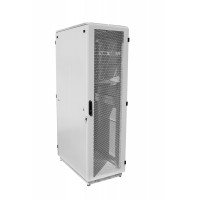 Шкаф телекоммуникационный напольный 19" 47U 800x1000, дверь перфорированная, серый (RAL 7035), ЦМО ШТК-М-47.8.10-48АА