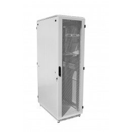 Шкаф телекоммуникационный напольный 19" 33U 600x800, дверь перфорированная, серый (RAL 7035), ЦМО ШТК-М-33.6.8-4ААА