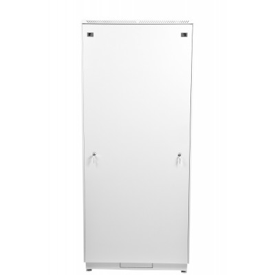 Шкаф телекоммуникационный напольный 19" 42U 800x1000, дверь перфорированная, серый (RAL 7035), ЦМО ШТК-М-42.8.10-44АА