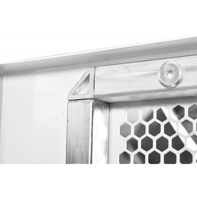 Шкаф телекоммуникационный напольный 19" 42U 800x1000, дверь перфорированная, серый (RAL 7035), ЦМО ШТК-М-42.8.10-4ААА